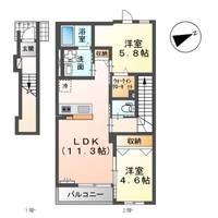 物件の間取り画像