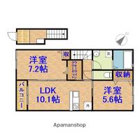 AVENIR(アヴェニール)202の間取り