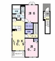 パピィ エースリーの間取り