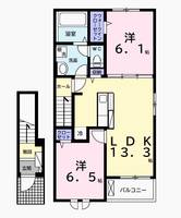 物件の間取り画像