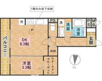 アインス フォーゲルの間取り