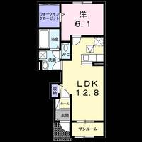 メゾン ド プリューム Ⅱの間取り