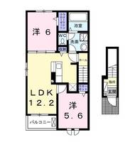 タートルヒルズ6THの間取り
