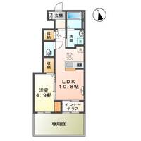 アンソレイユの間取り
