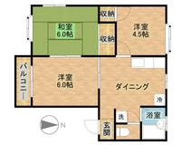 パルグレイスAの間取り