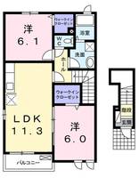 物件の間取り画像