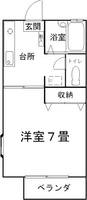 ハイムセブン103の間取り