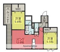 物件の間取り画像