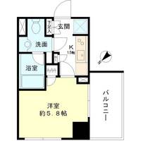 BRILLIA日本橋茅場町の間取り