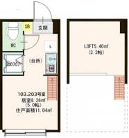物件の間取り画像