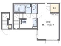 クレイノHNの間取り