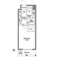 コンフォリア錦糸町DEUXの間取り