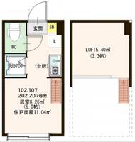 物件の間取り画像