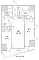 シーズンフラッツ大井町の間取り