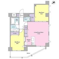 スタイリオ下丸子の間取り