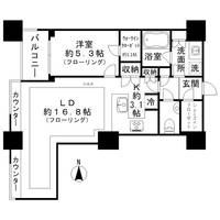 高輪ザ・レジデンスの間取り