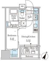 物件の間取り画像