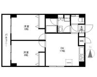ガーデン萩中603の間取り