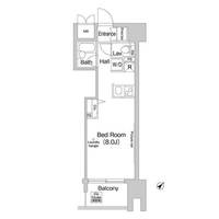 コンフォリア芝浦の間取り