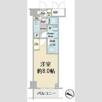 コンシェリア東京BAYSIDE COURTの間取り