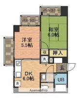 プラム・メゾンⅢ303の間取り