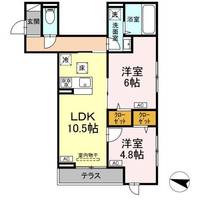セレスティア西綾瀬の間取り