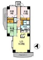 物件の間取り画像