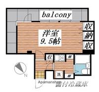 メゾンド南大塚NO1の間取り