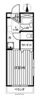 東京都新宿区西早稲田3丁目の賃貸アパートの間取り