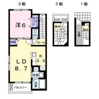 BELLE・MARIMOの間取り
