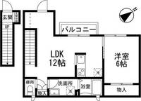 千葉県船橋市前原東3丁目の賃貸アパートの間取り