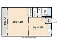 東京都三鷹市上連雀4丁目の賃貸マンションの間取り