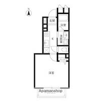 東京都三鷹市上連雀8丁目の賃貸アパートの間取り