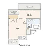 物件の間取り画像