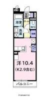 東京都小金井市中町3丁目の賃貸マンションの間取り