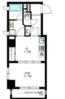 東京都三鷹市下連雀3丁目の賃貸マンションの間取り