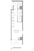 東京都杉並区南荻窪1丁目の賃貸マンションの間取り