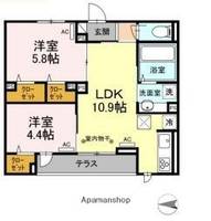 物件の間取り画像