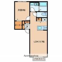 東京都杉並区荻窪1丁目の賃貸アパートの間取り