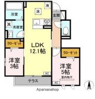 物件の間取り画像
