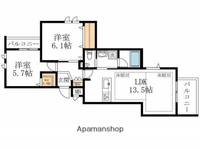 物件の間取り画像