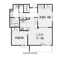 物件の間取り画像