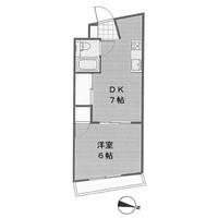 新宿パークサイド永谷306号室の間取り