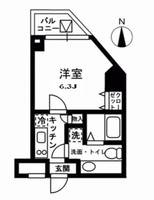 レジディア中野の間取り
