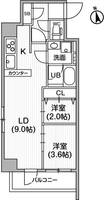 物件の間取り画像