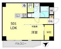 コージーコート西新宿の間取り