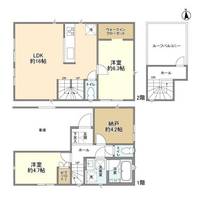 東京都豊島区池袋本町4丁目(一戸建)の賃貸物件の間取り