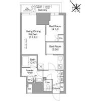 物件の間取り画像