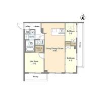 アジールコート練馬中村橋の間取り