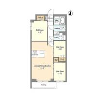 アジールコート練馬中村橋の間取り